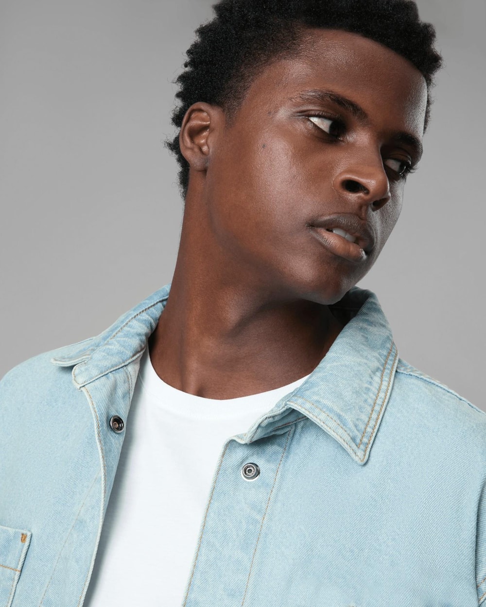 Overshirt Algodão Regenerativo Jeans