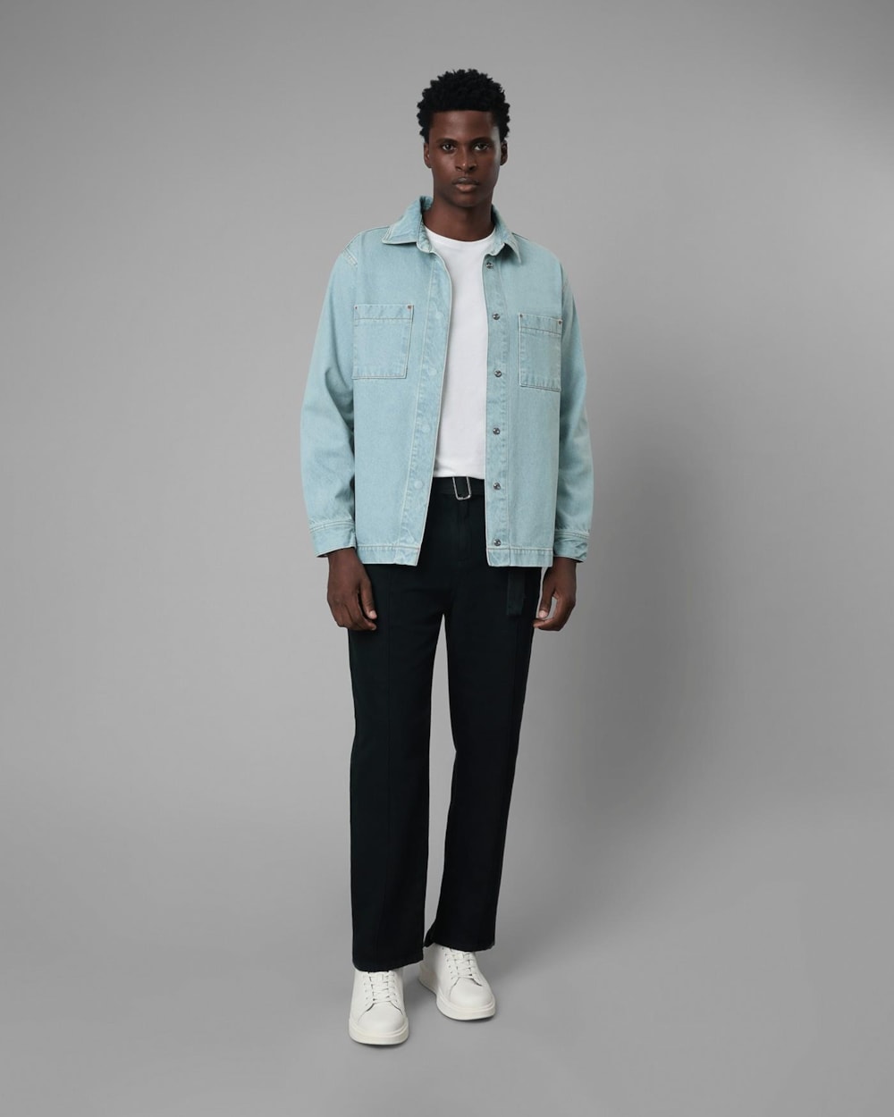 Overshirt Algodão Regenerativo Jeans