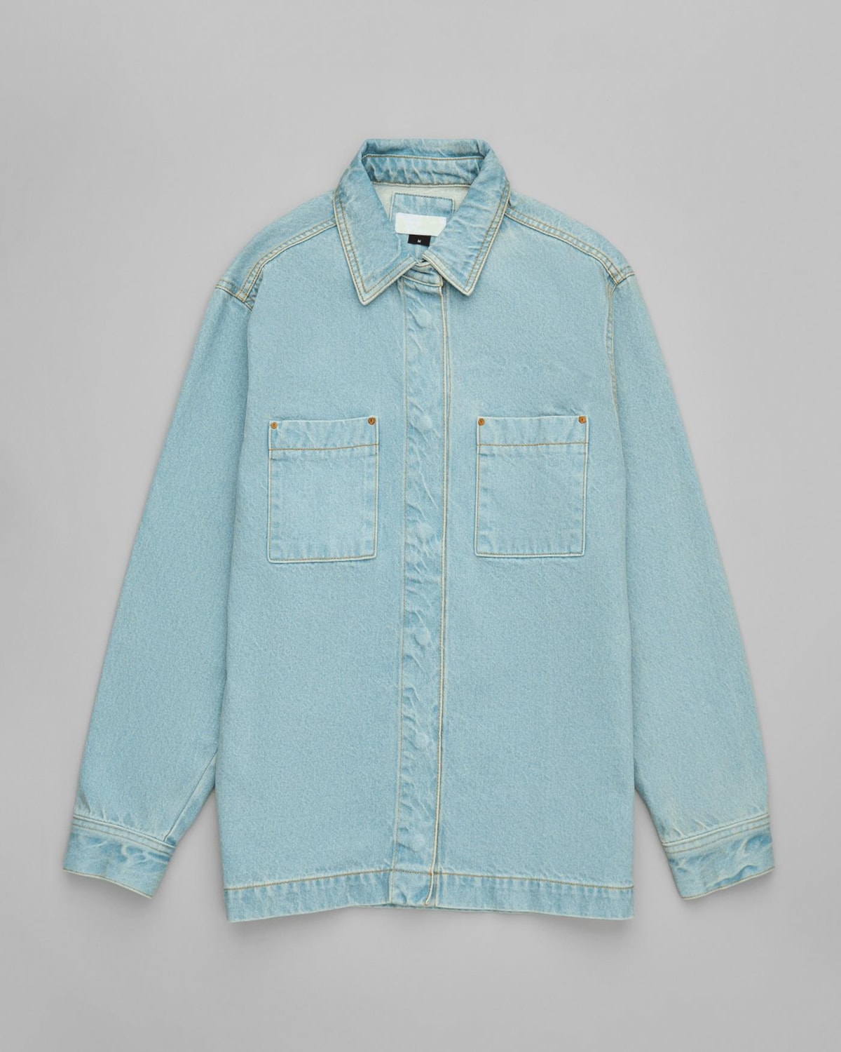 Overshirt Algodão Regenerativo Jeans