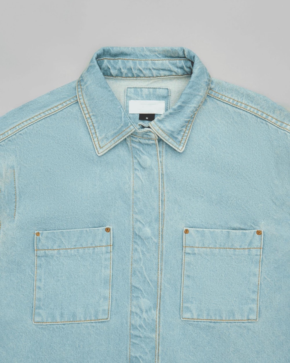 Overshirt Algodão Regenerativo Jeans