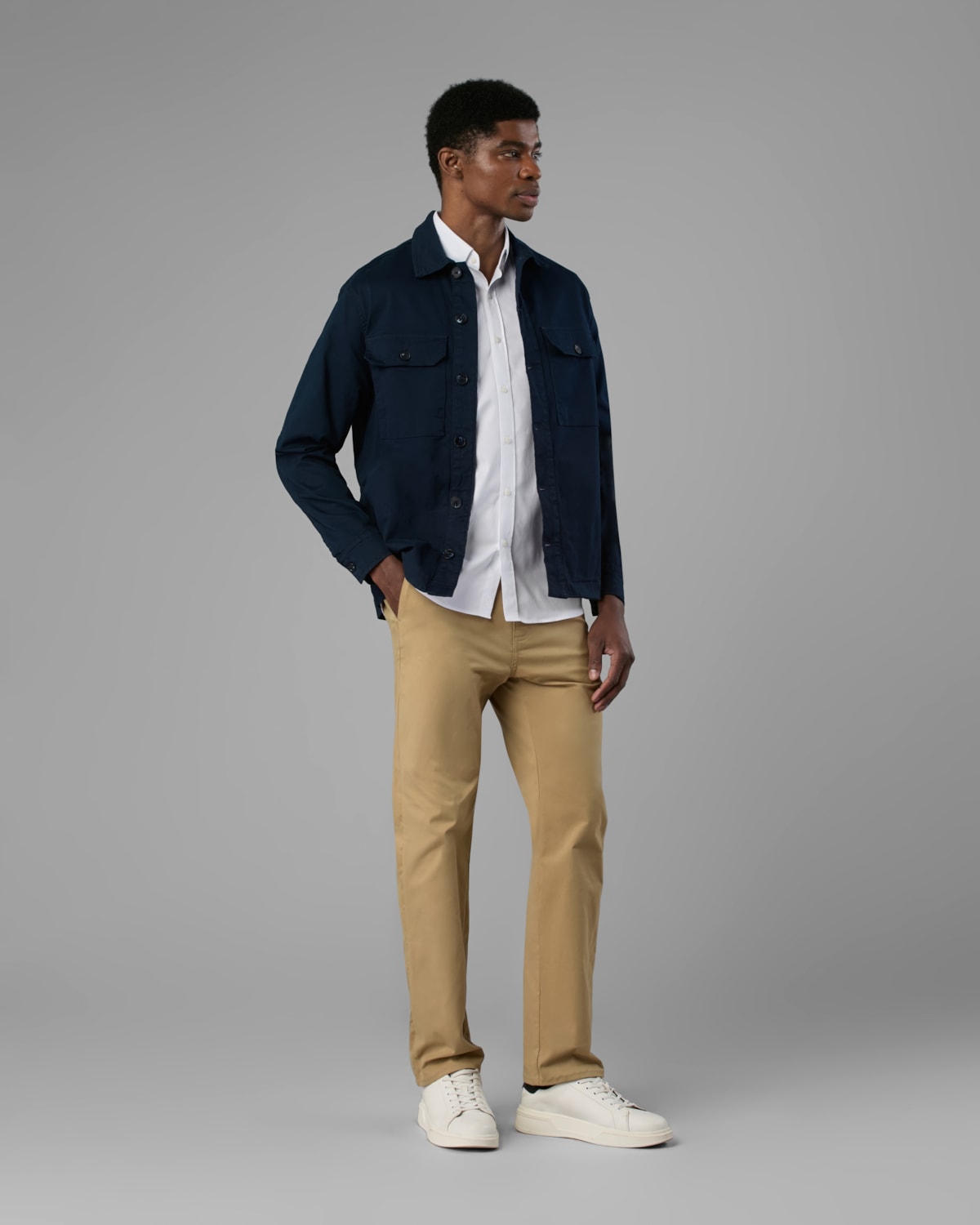 Overshirt com Bolsos