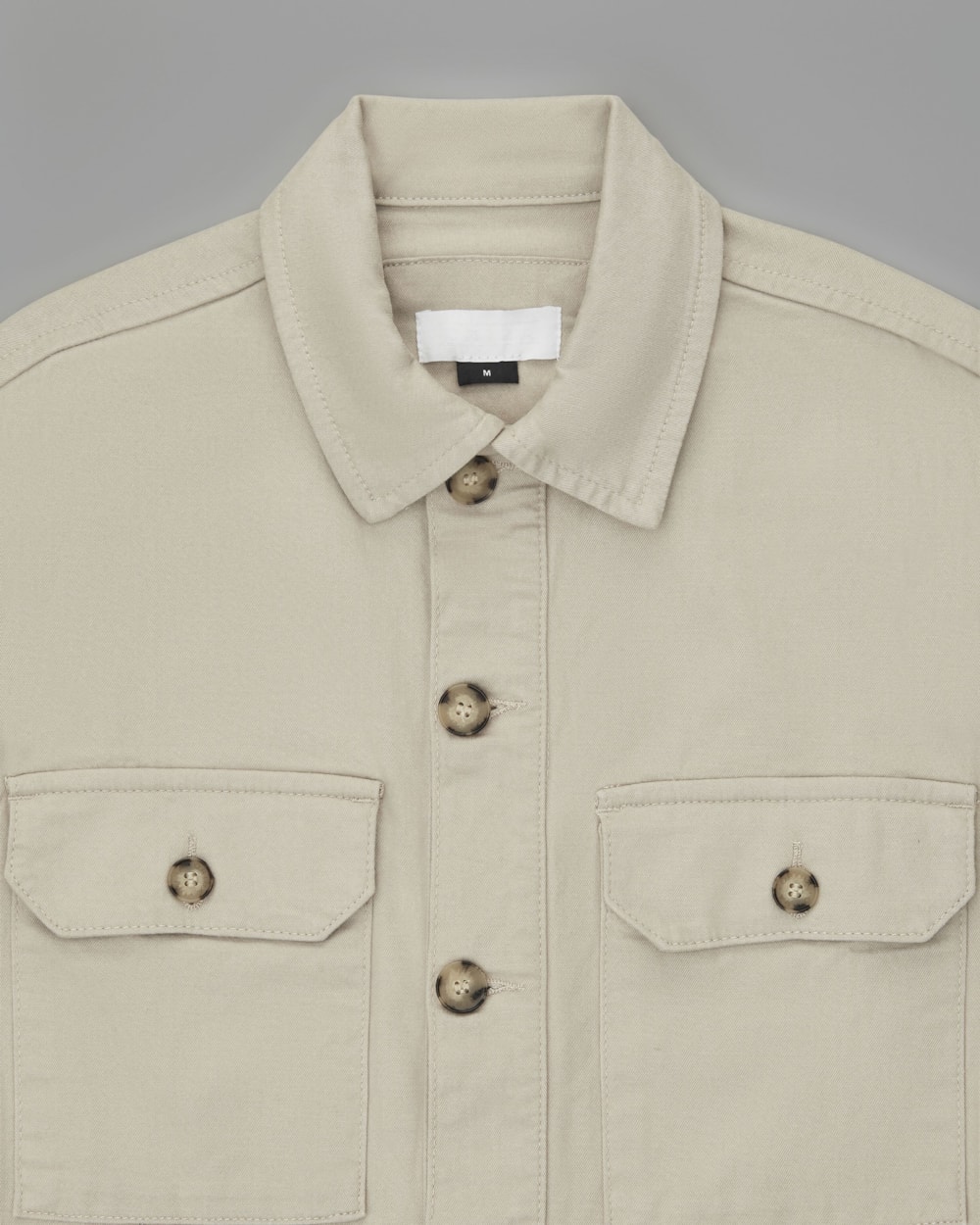Overshirt com Bolsos