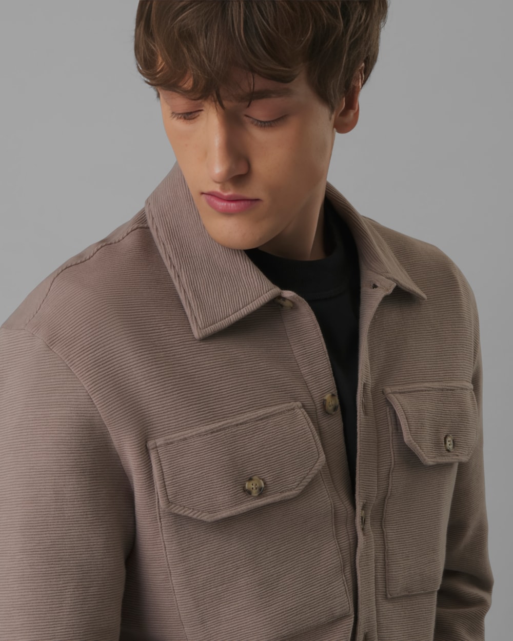 Overshirt Malha Gorgurão