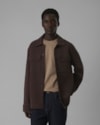 Overshirt malha gorgurão-marrom-pp