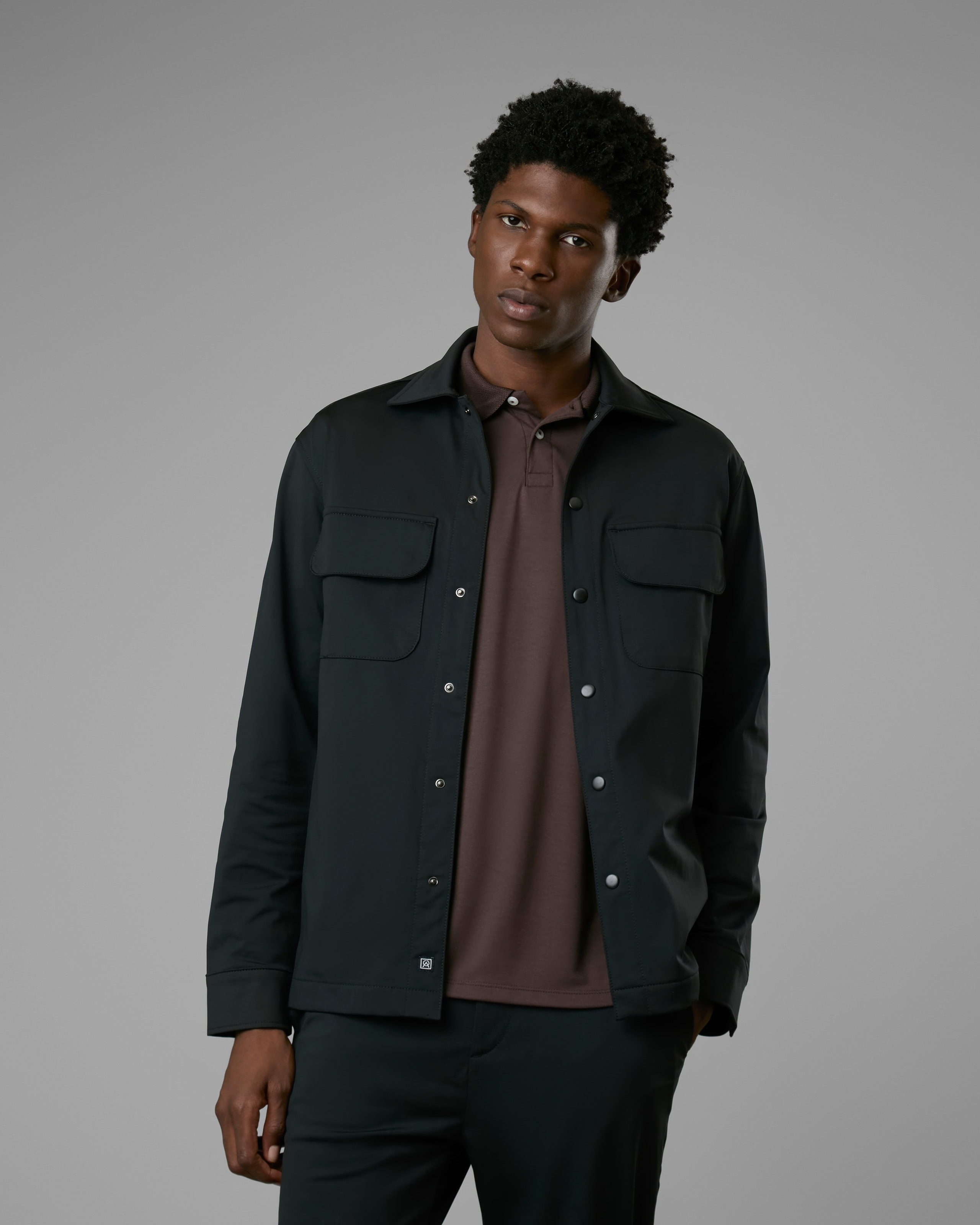 Overshirt Malha Mx Preto