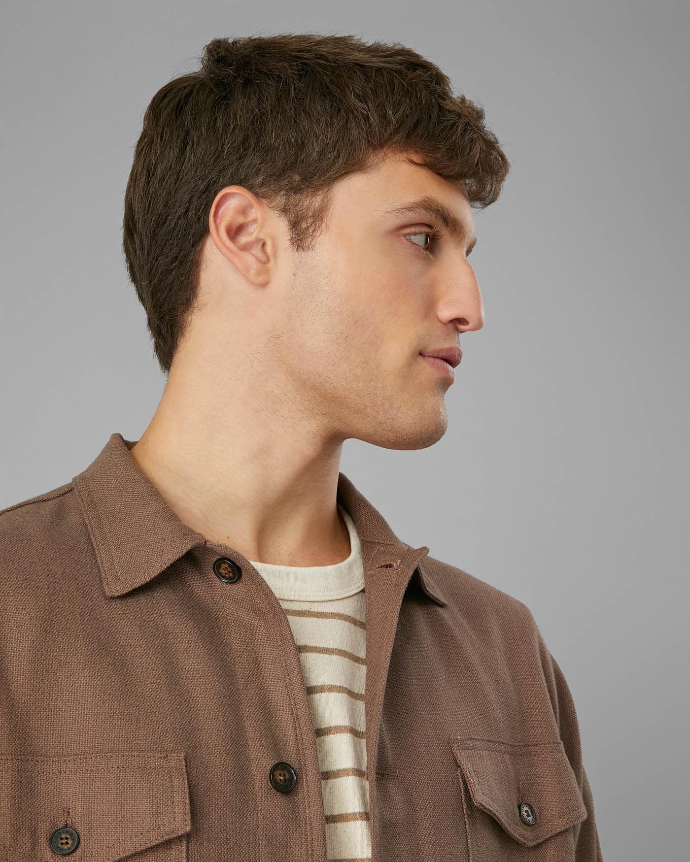 Overshirt Modal e Linho