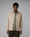 Overshirt sarja-bege-g