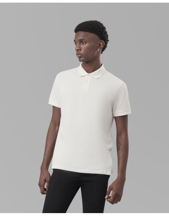Polo essencial-off white-longo-p