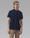 Polo essencial-azul marinho-longo-p