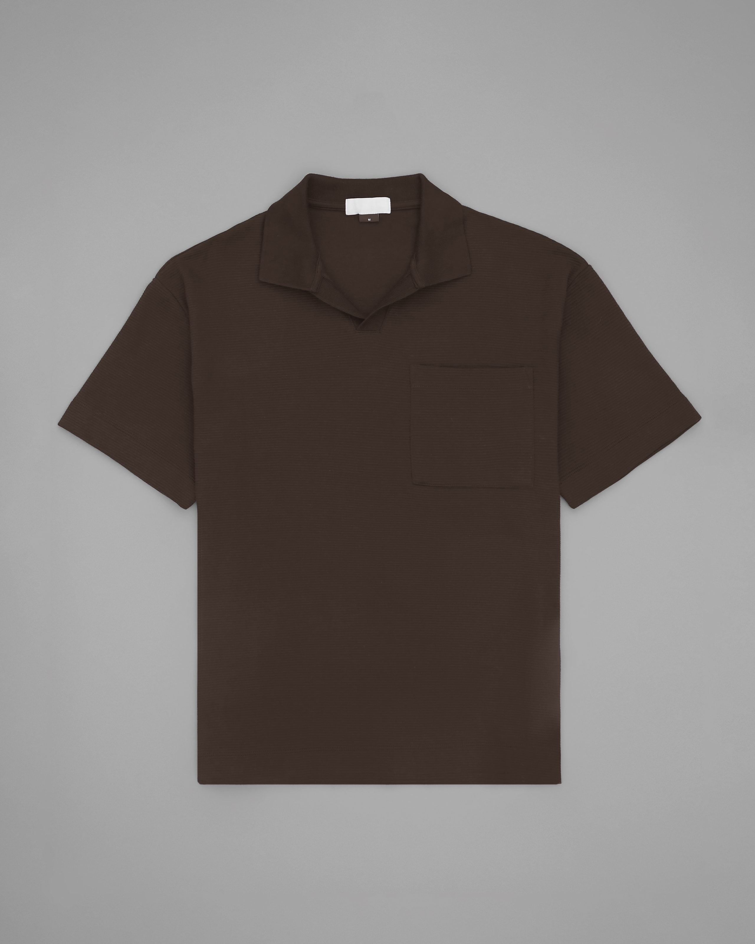 Polo Oversized Malha Dupla Cotelê - Frete Rápido e Garantia de