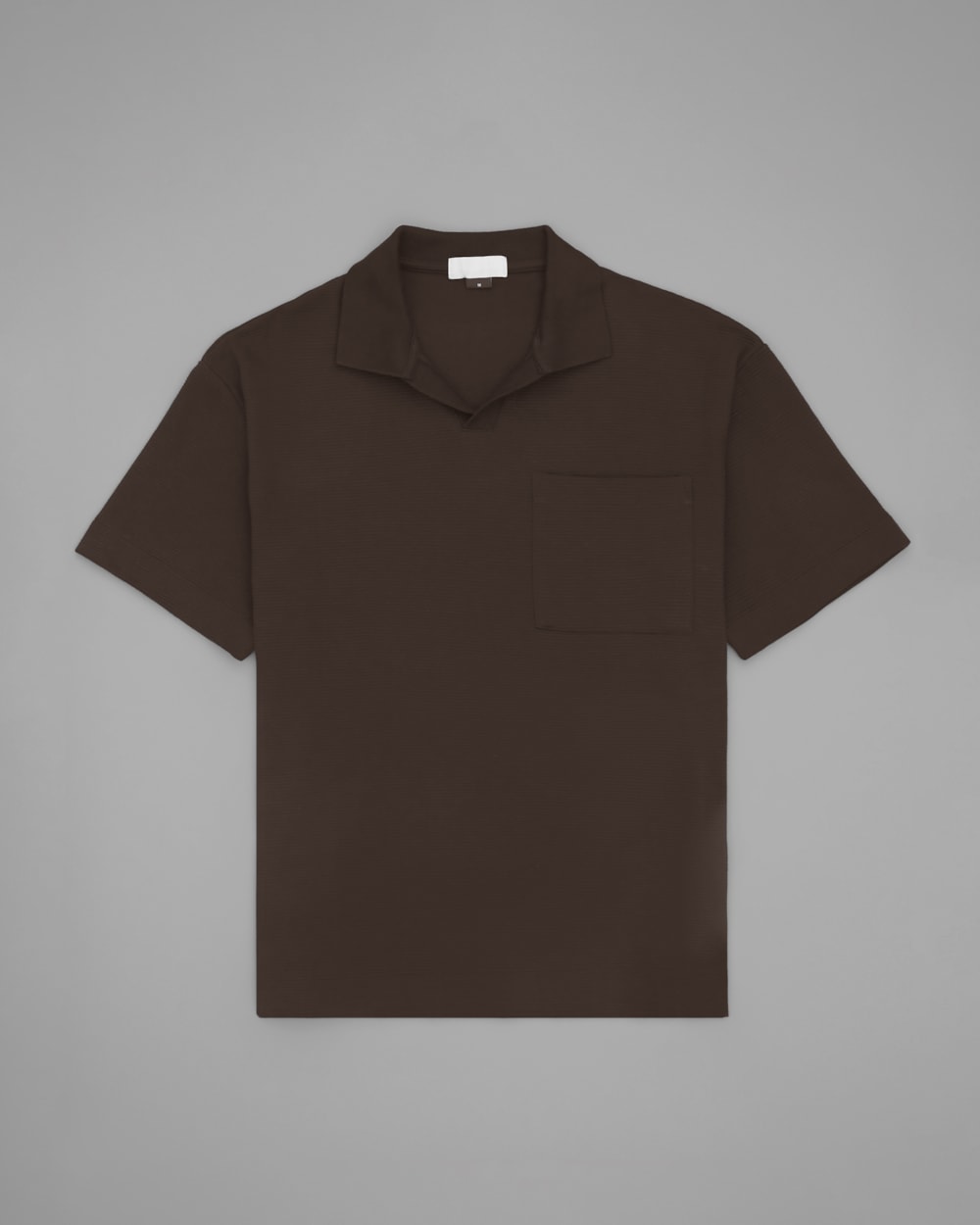 Polo Oversized Malha Dupla Cotelê