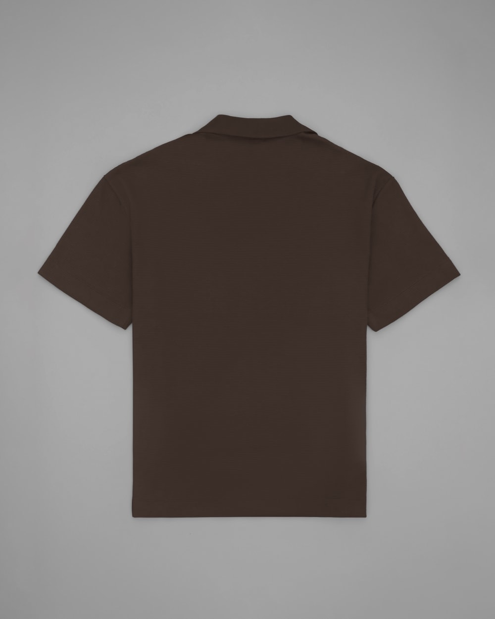 Polo Oversized Malha Dupla Cotelê