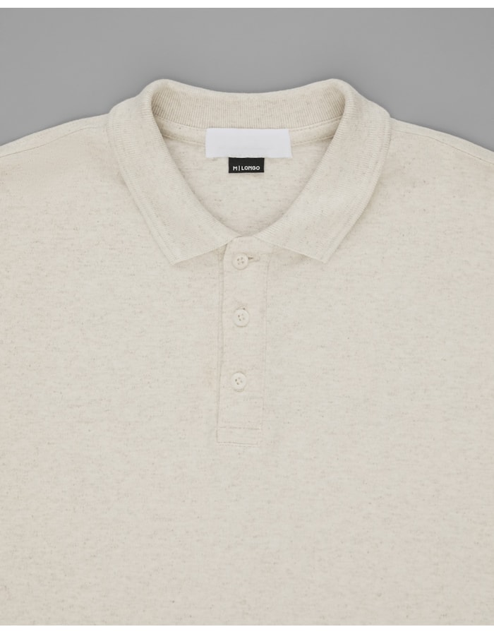 Polo Piquet Algodão e Linho