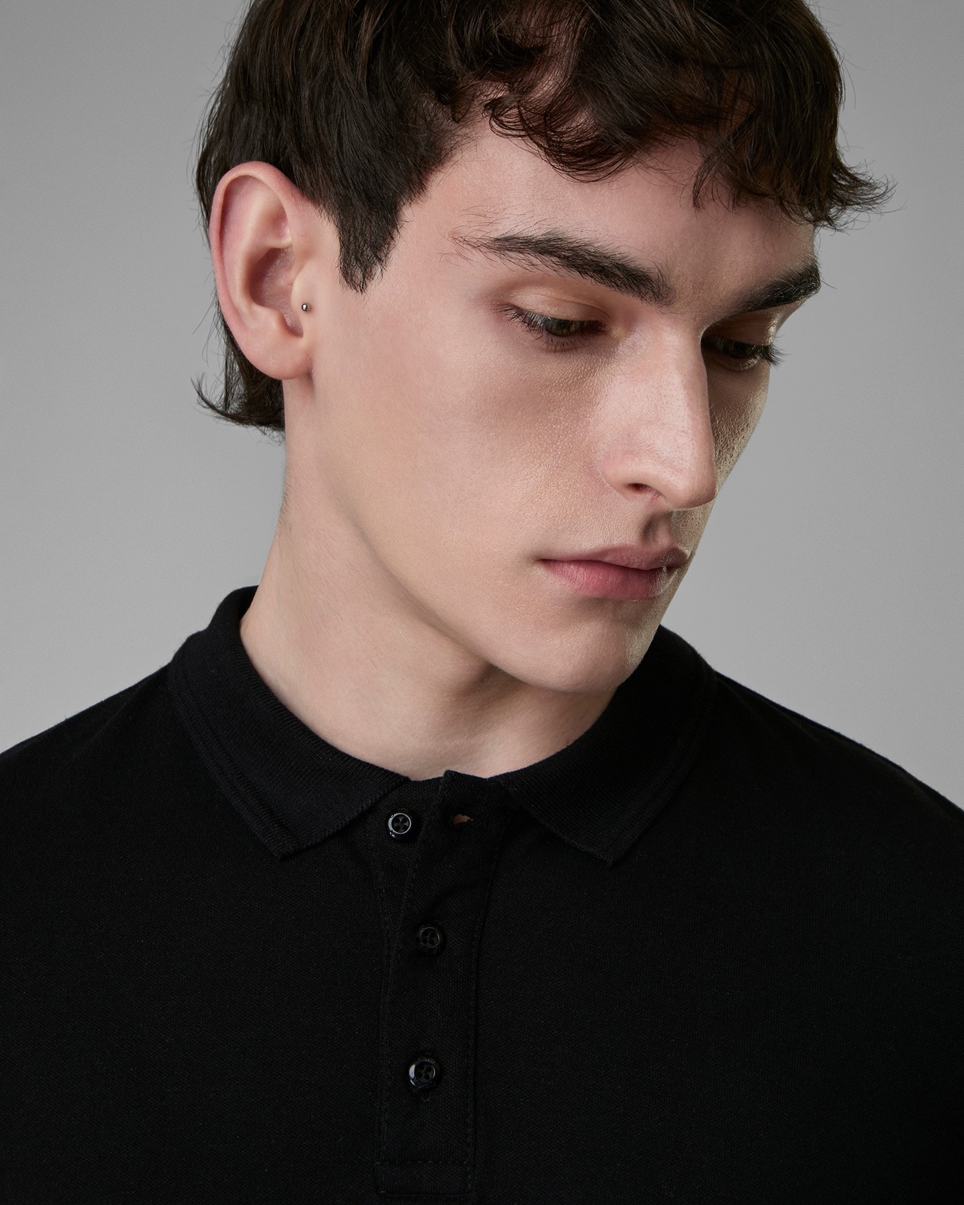 Polo Piquet Algodão e Linho