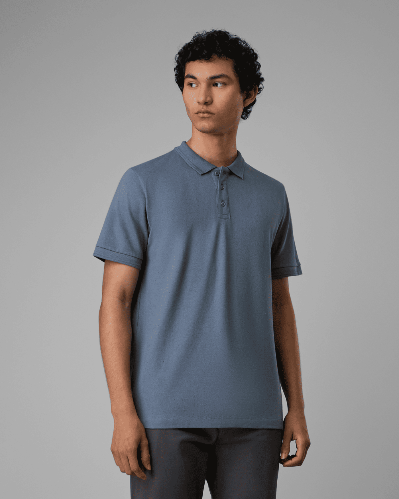 Polo Piquet Algodão e Linho