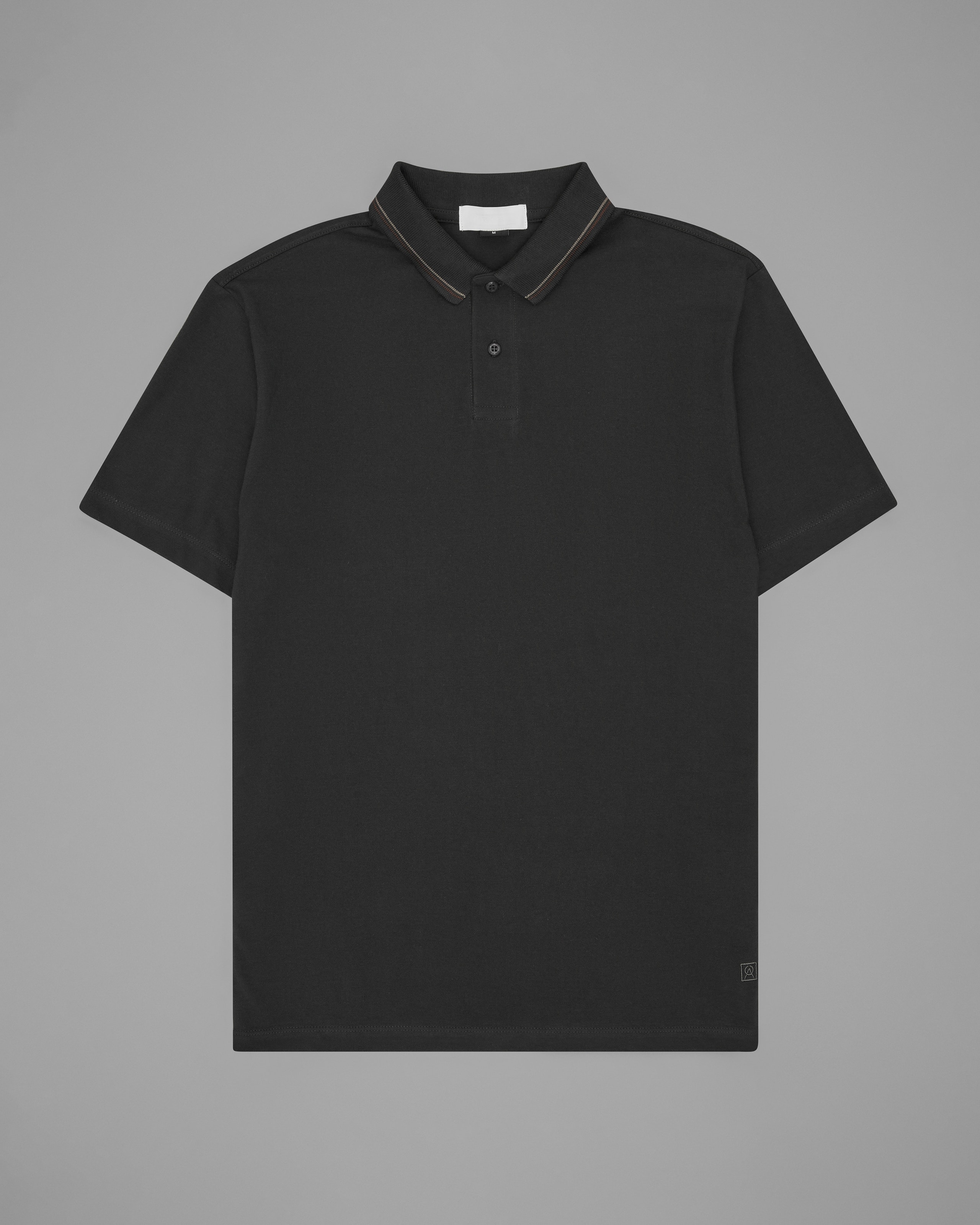 Polo Piquet Duplo com Friso