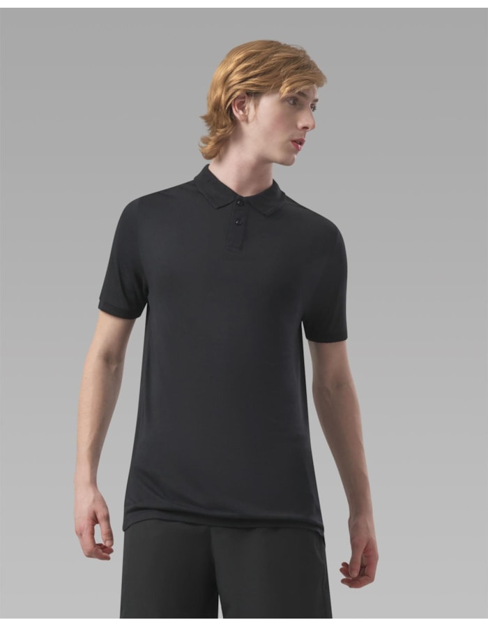 Polo tech-preto-curto-ggg