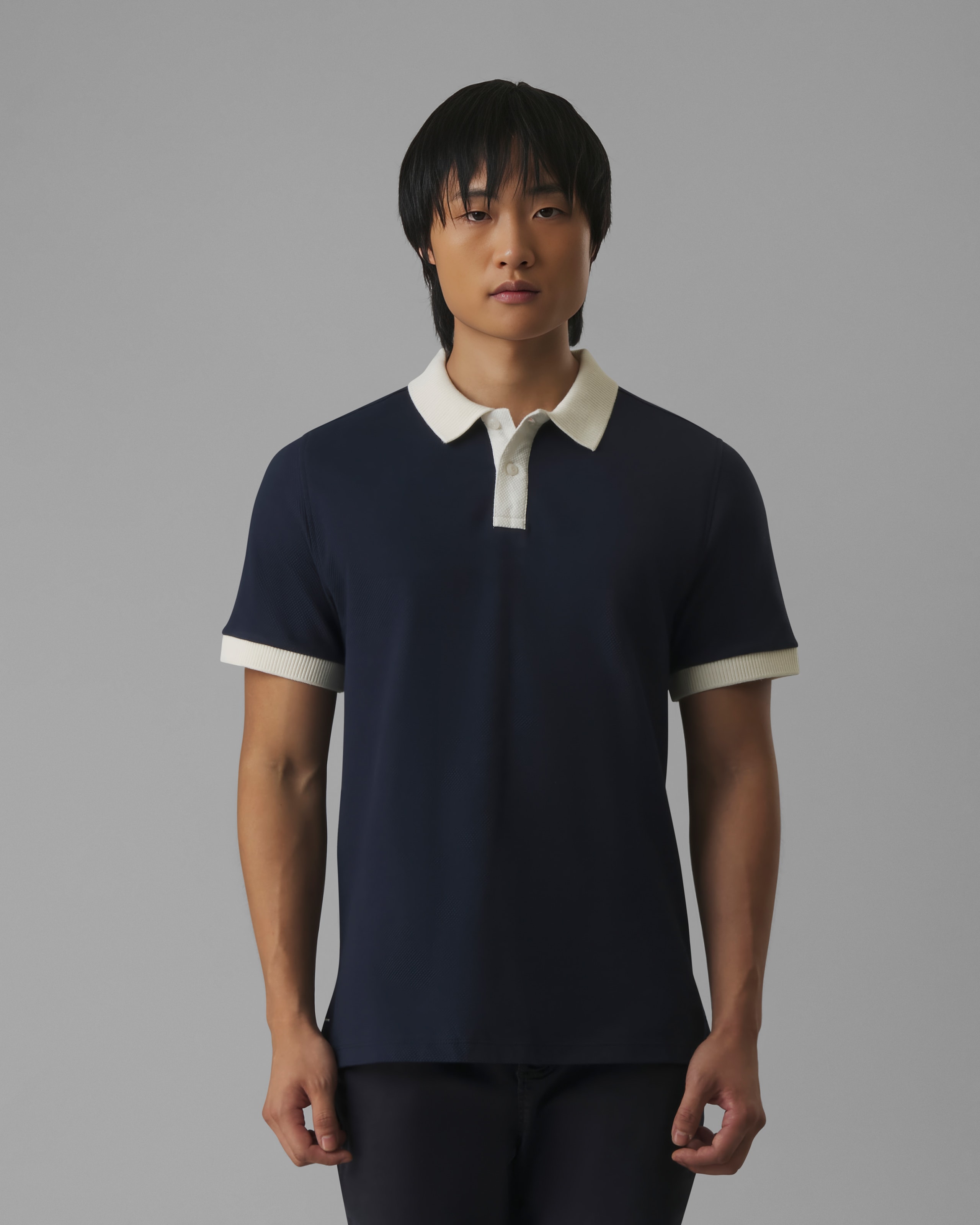 Polo Textura Contraste