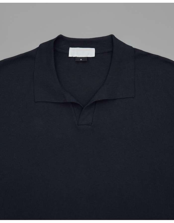 Polo Tricot Algodão Manga Longa