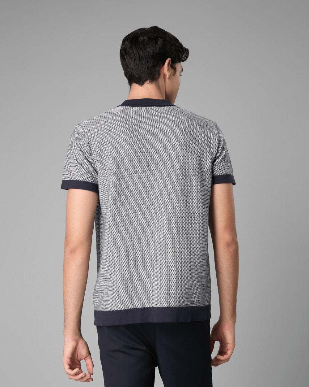 Polo Tricot Jacquard
