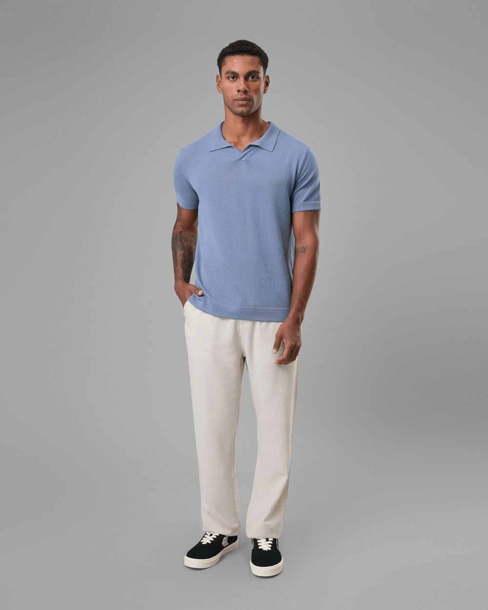Polo Tricot Linho