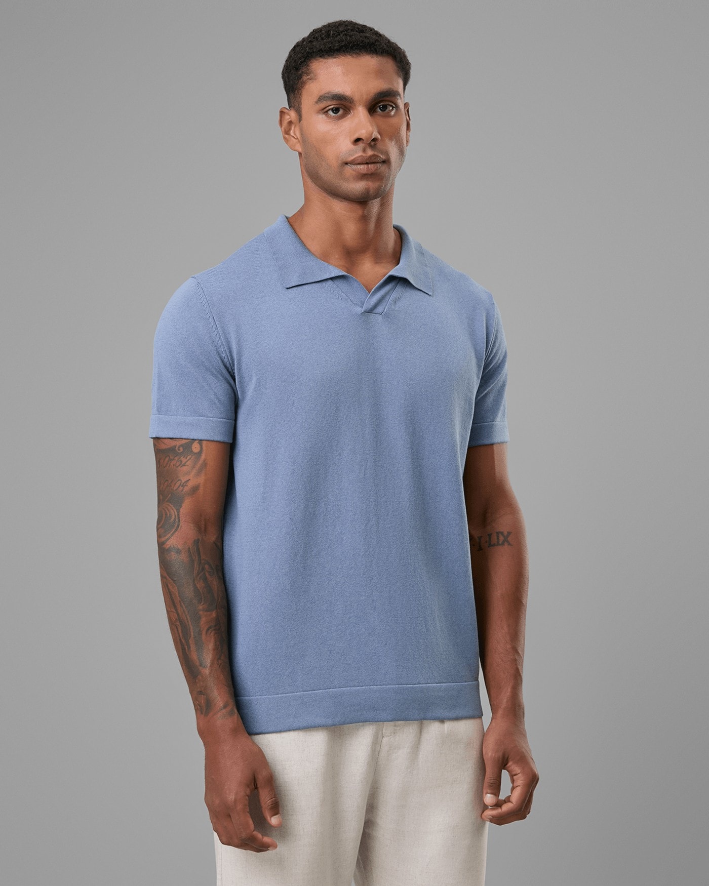 Polo Tricot Linho