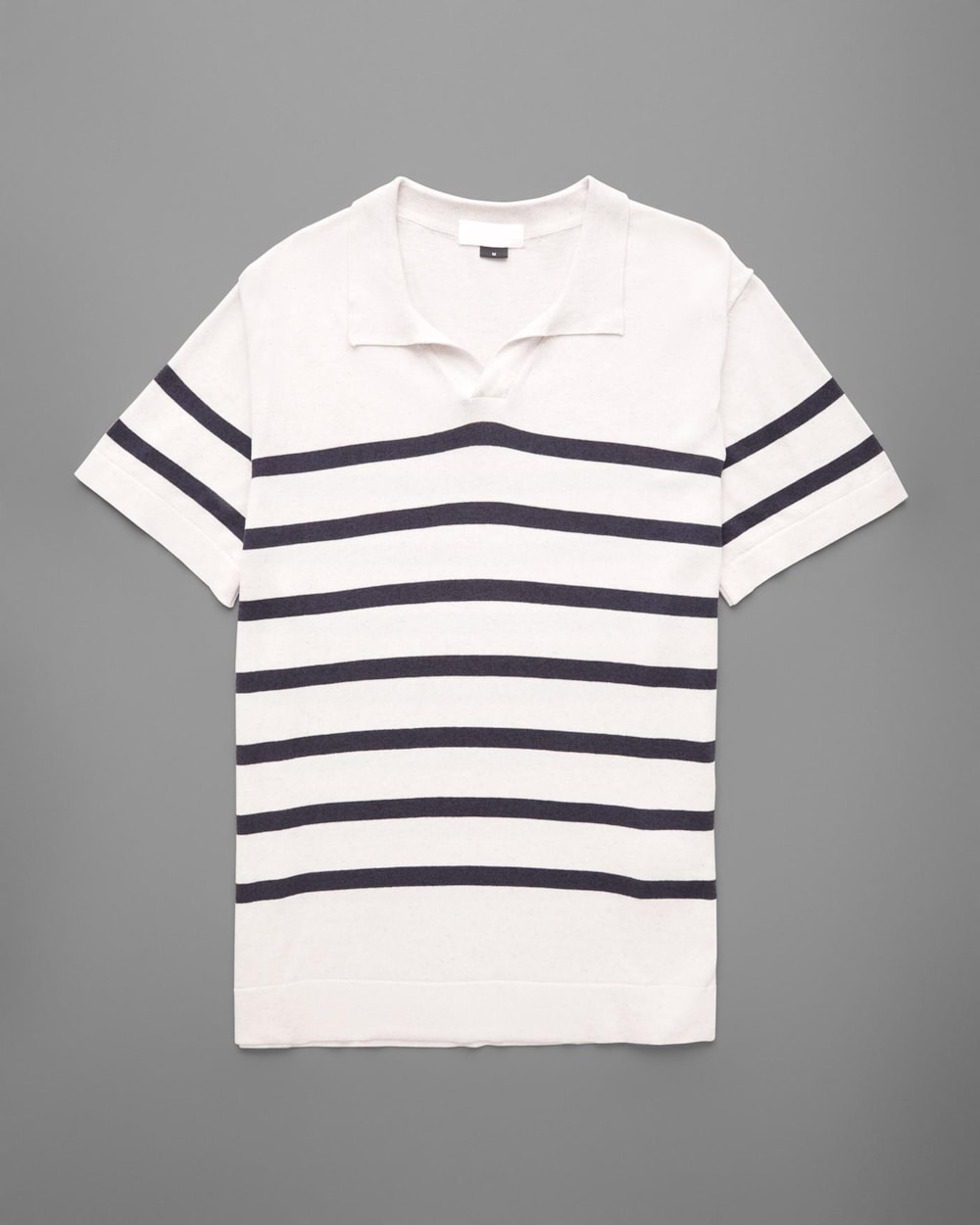 Polo Tricot Linho Listrado