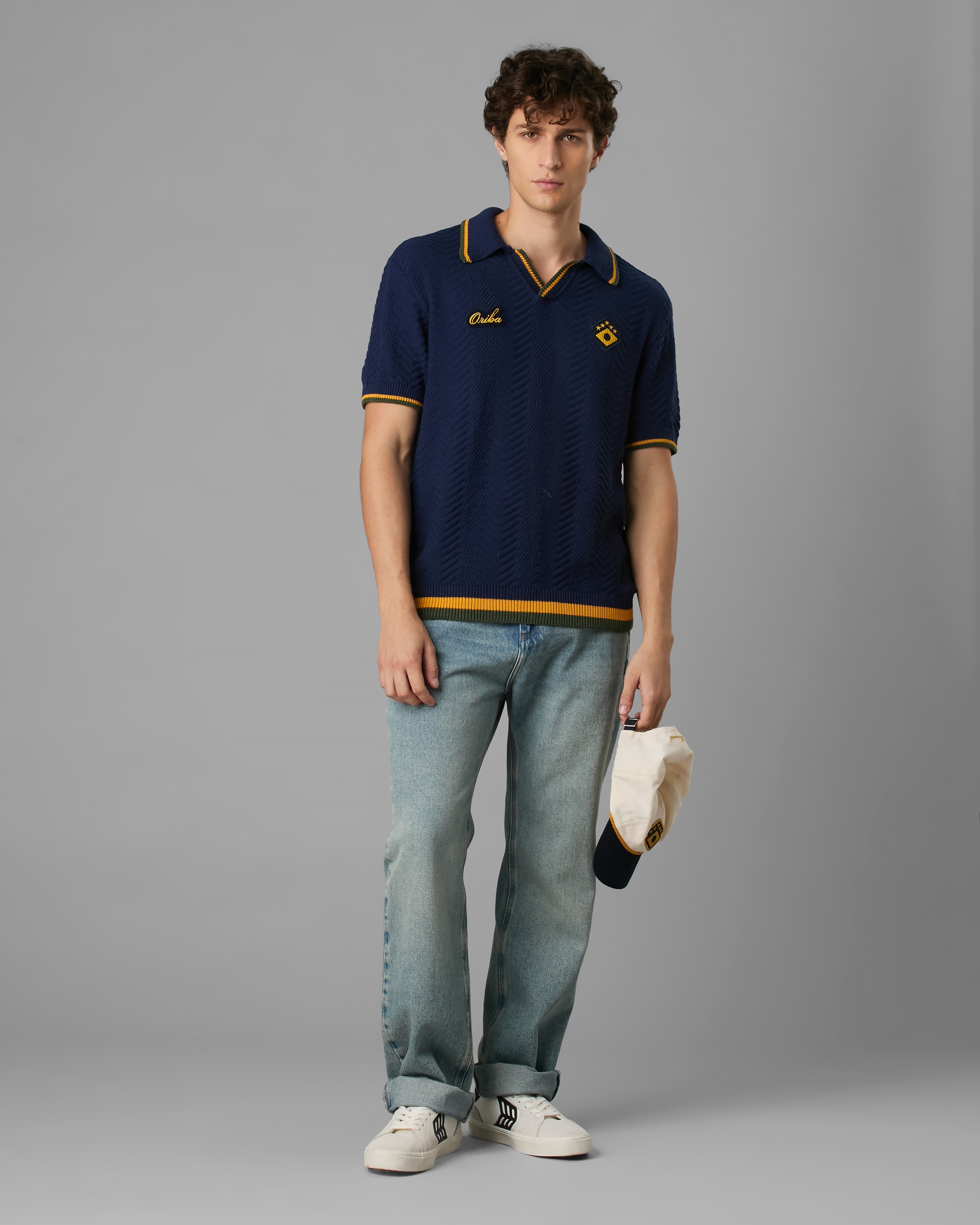 Polo Tricot Oversized com Frisos Br Ltda