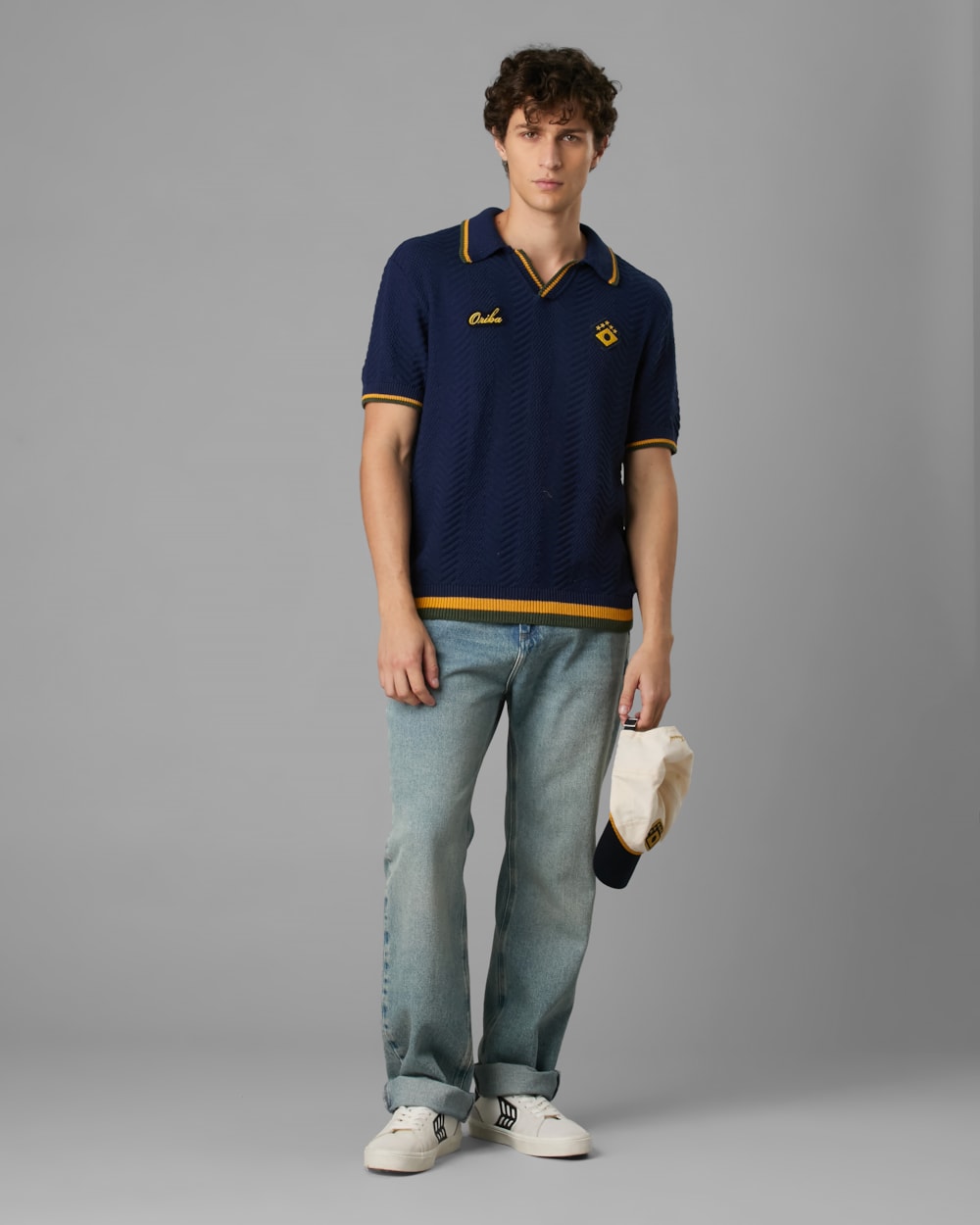 Polo Tricot Oversized com Frisos Br Ltda