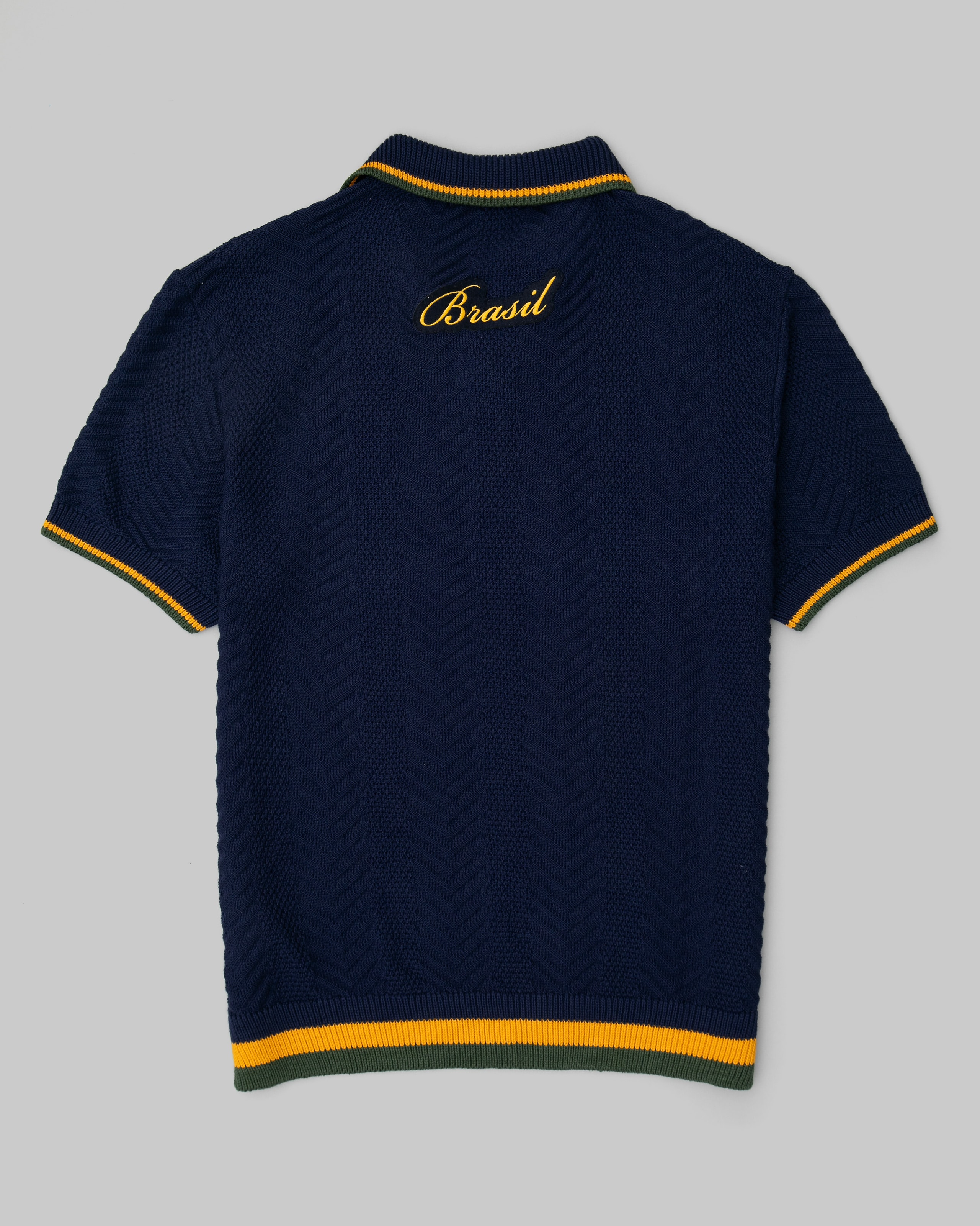 トップス orimi 24ss GLITTER KNIT POLO orimi 24ss GLITTER KNIT POLO 【公式通販】