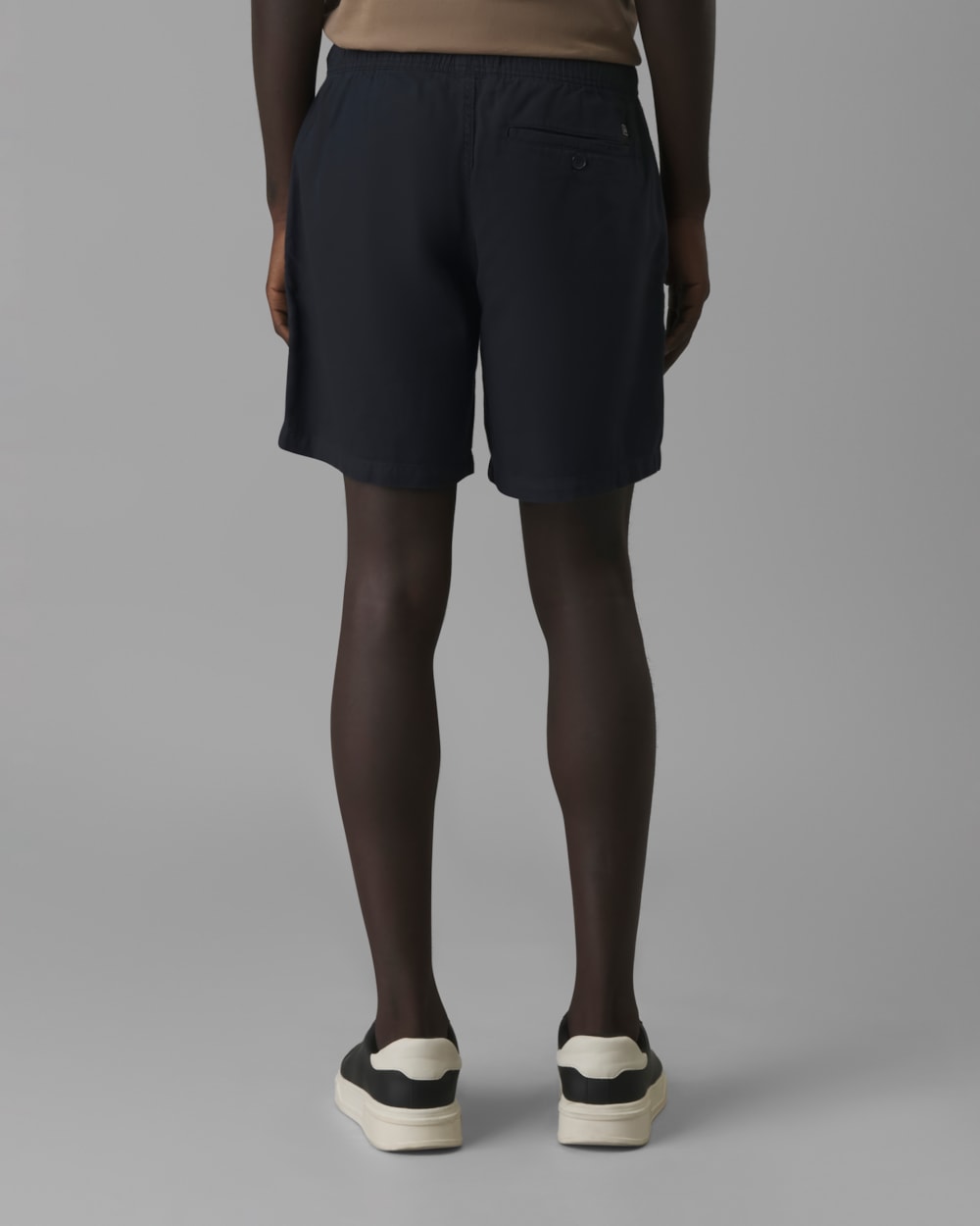 Short Linho Cós Elástico