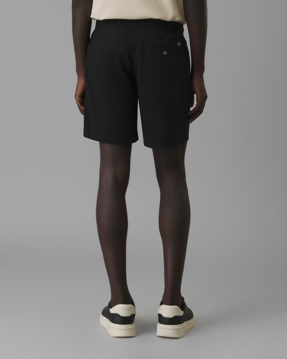 Short Linho Cós Elástico 