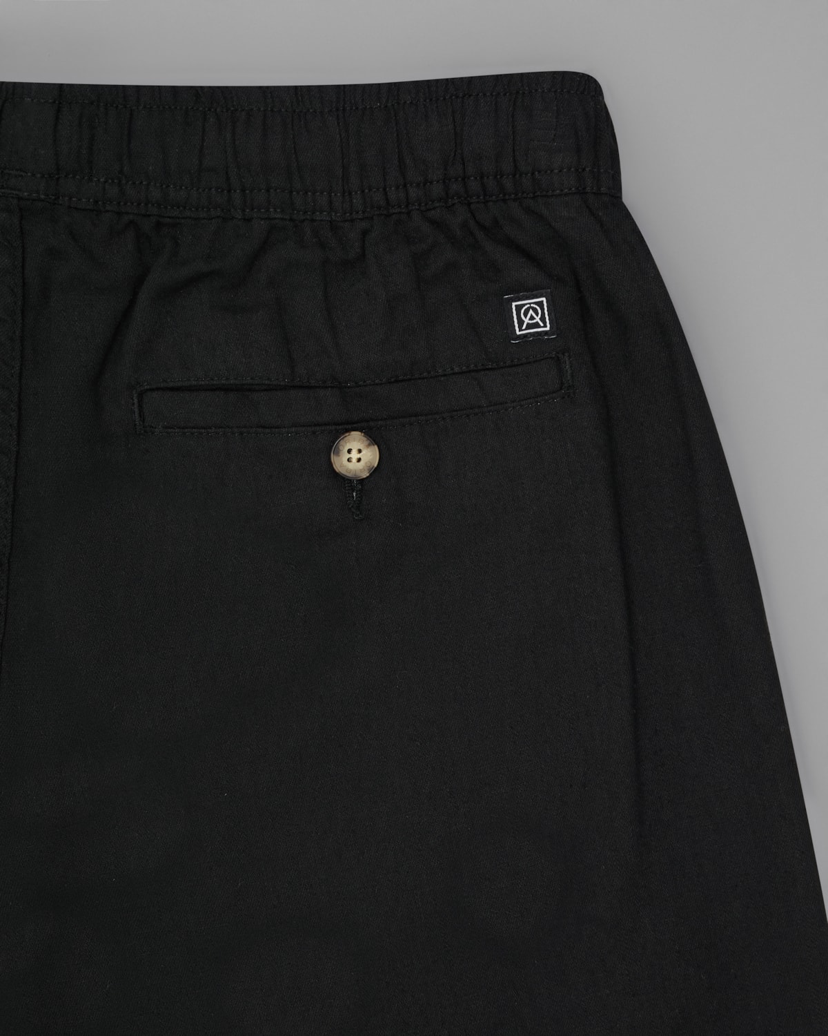 Short Linho Cós Elástico 