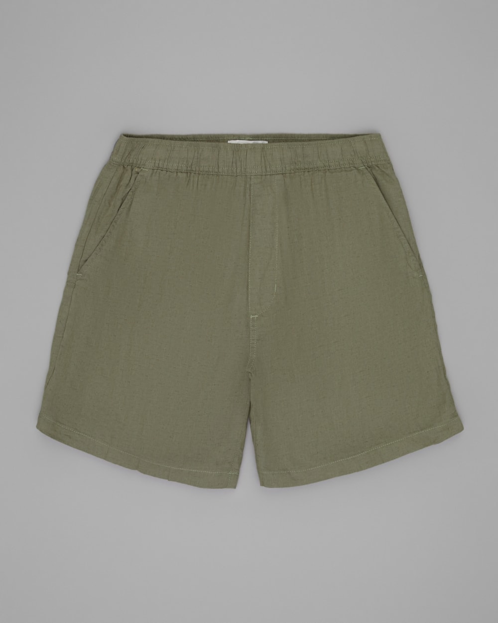 Short Linho Cós Elástico