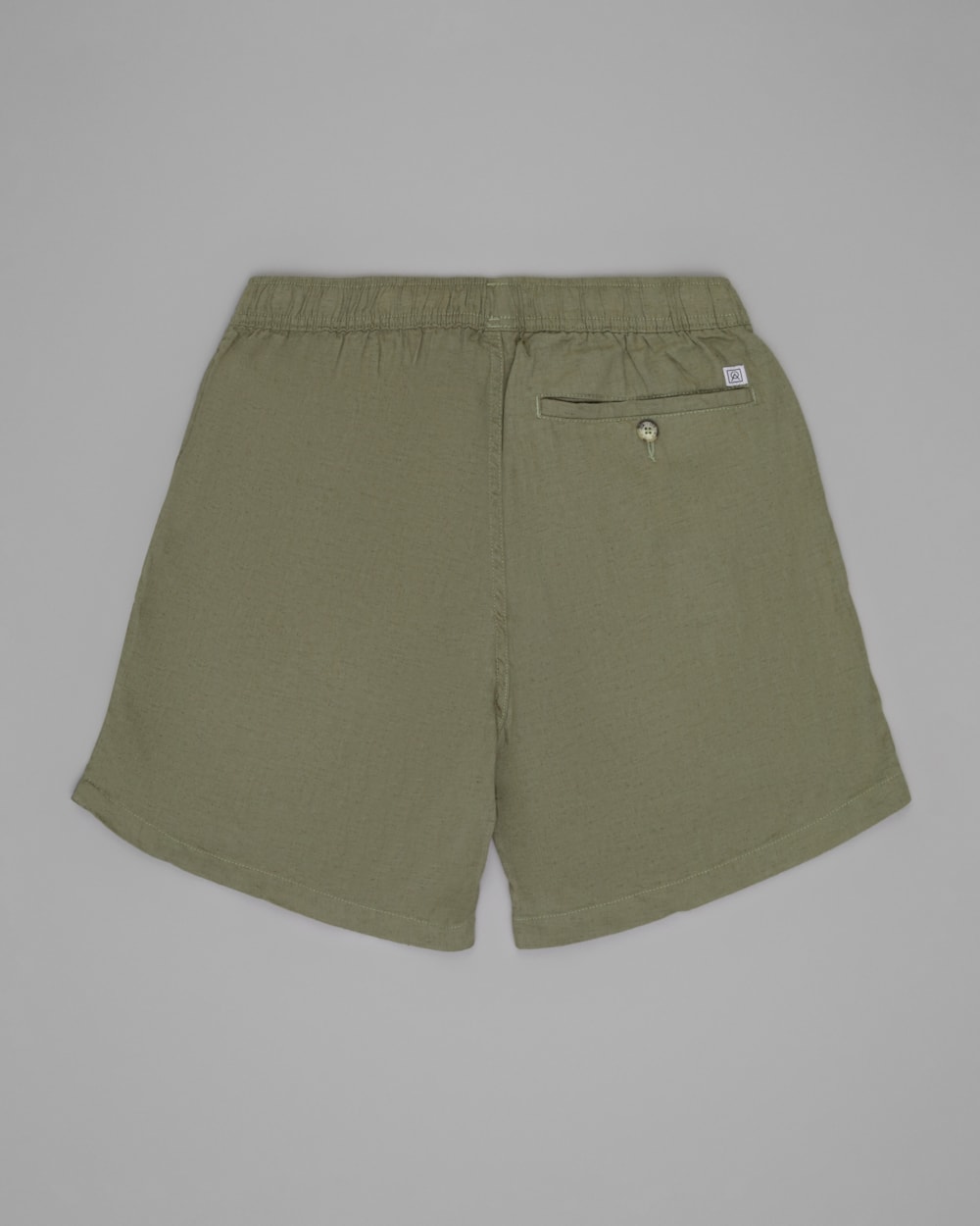 Short Linho Cós Elástico