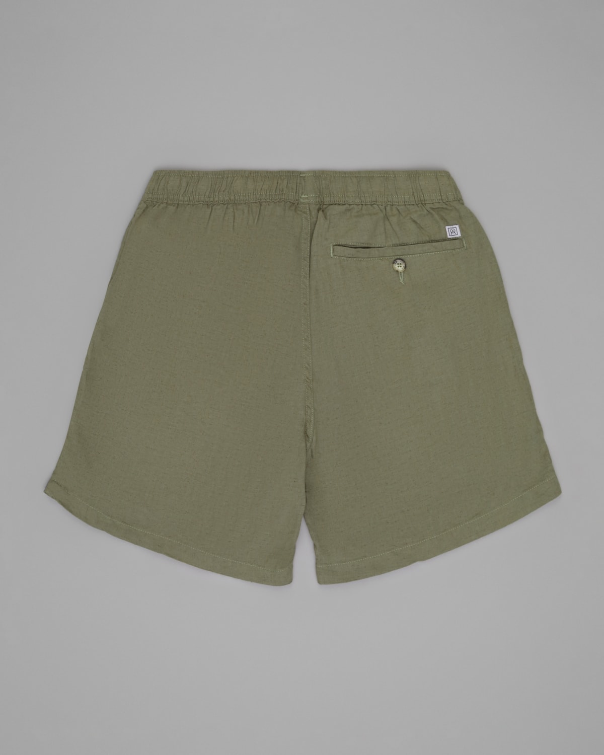 Short Linho Cós Elástico