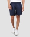 Shorts algodão orgânico-azul-pp