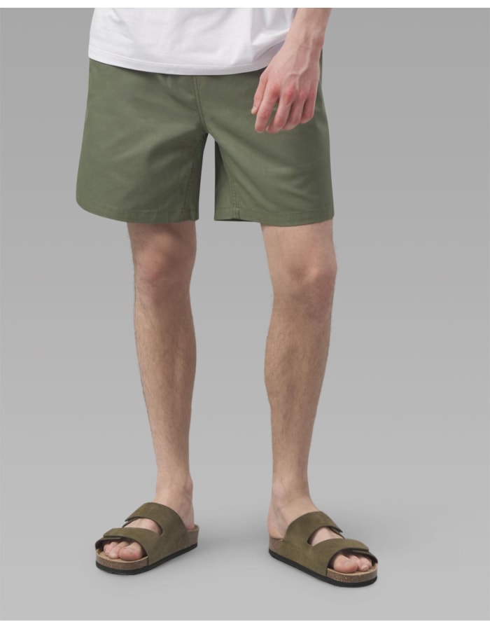 Shorts algodão orgânico-verde-pp