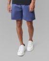 Shorts algodão orgânico-azul-pp