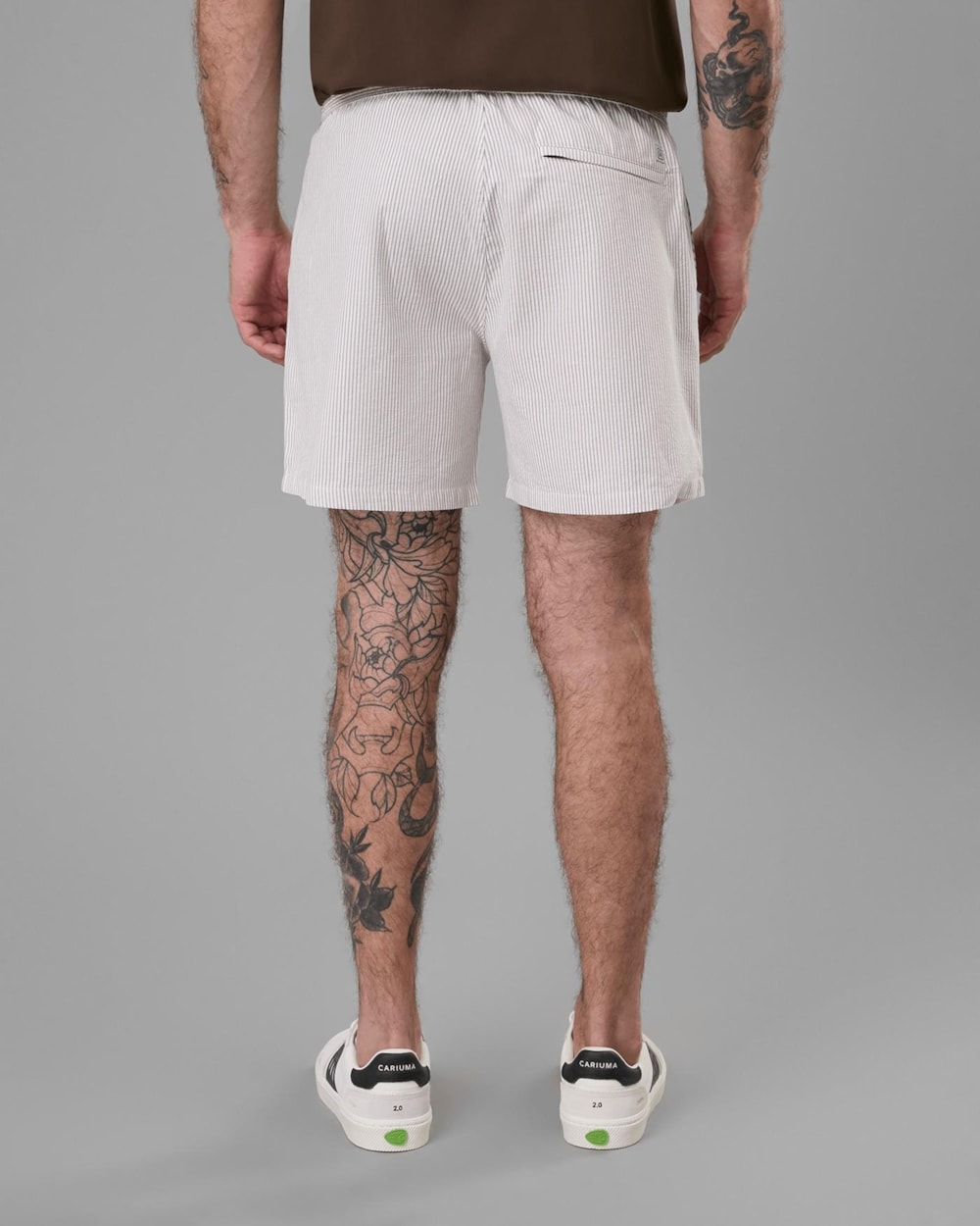Shorts Ana Ruga Listrado