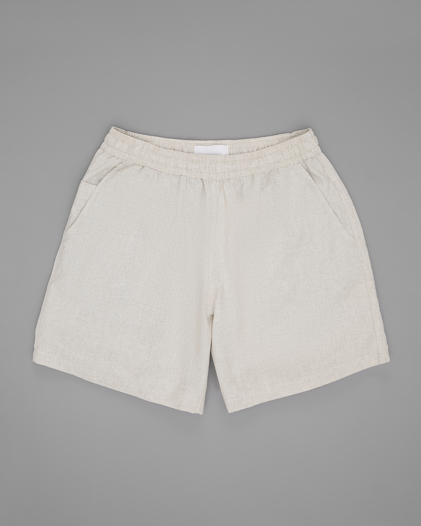 Shorts Elástico Modal e Linho