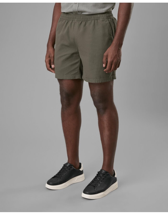 Shorts lona-verde-pp