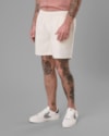 Shorts lona-off white-pp