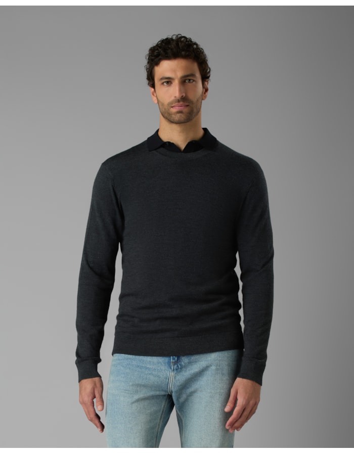 Tricot lã merino-cinza-ggg