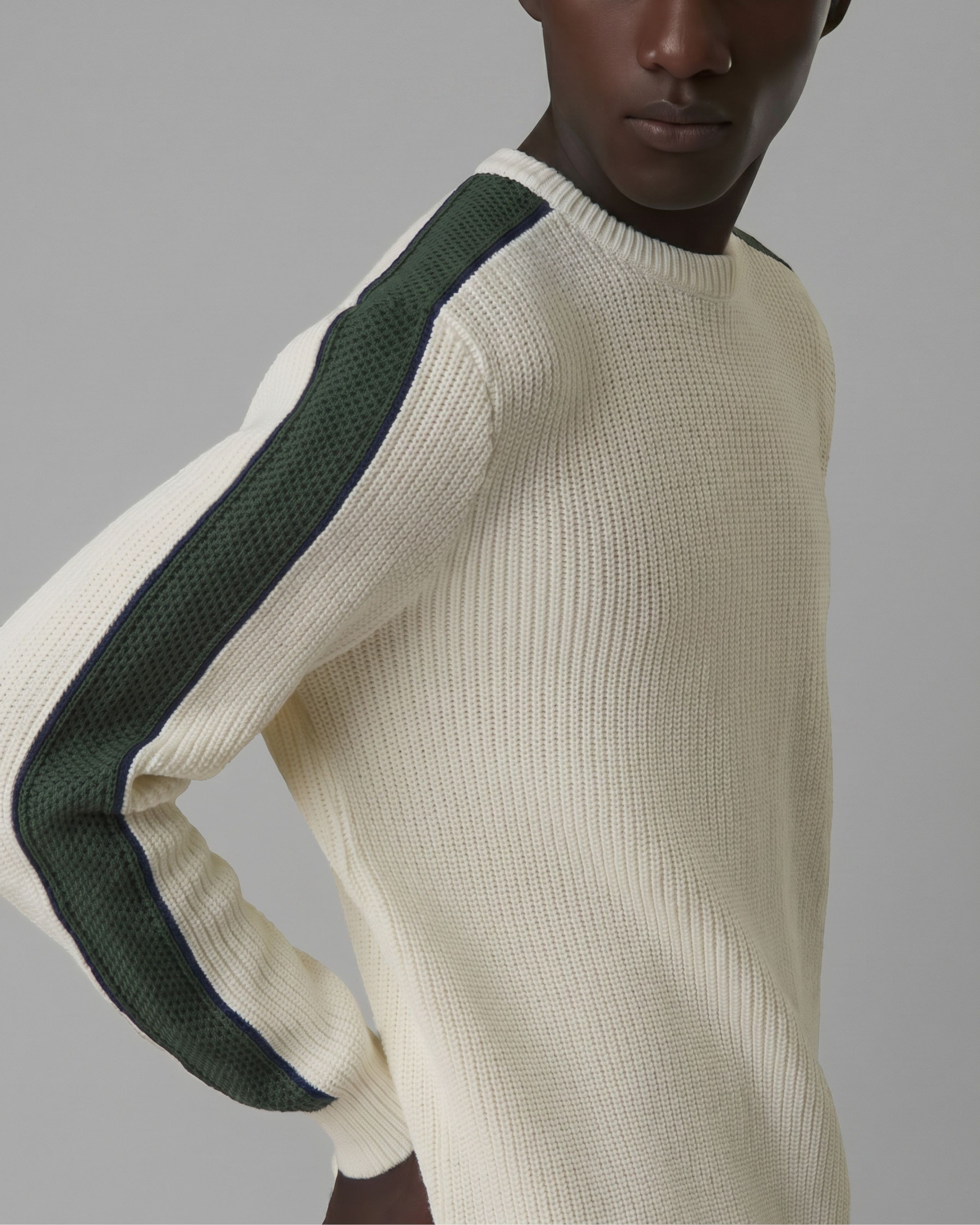 Tricot Listra Esporte Off White