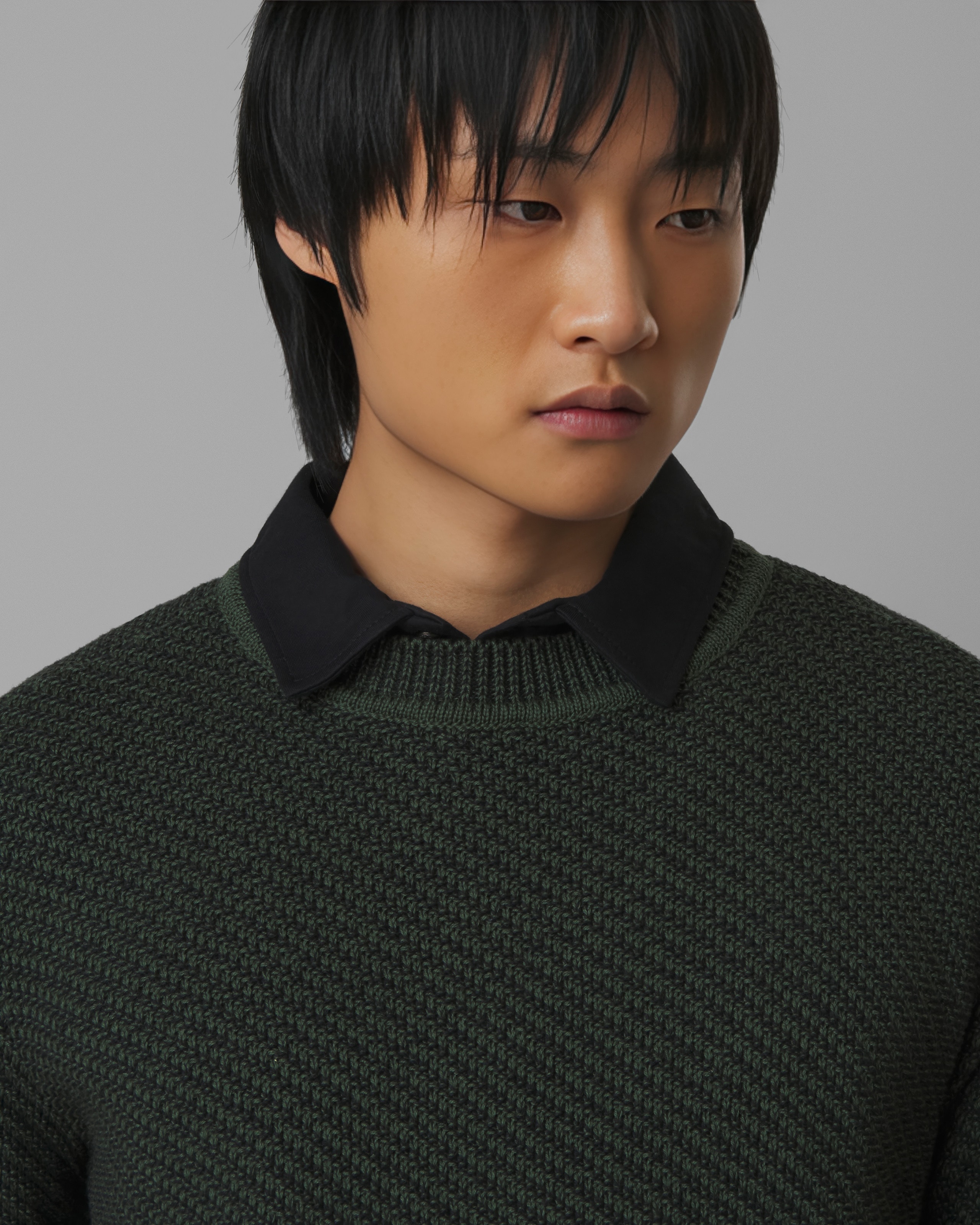 Tricot Sarjado Verde